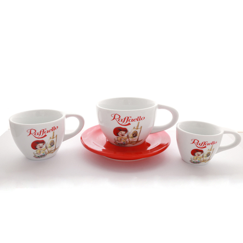 3 different size cup with the sole saucer