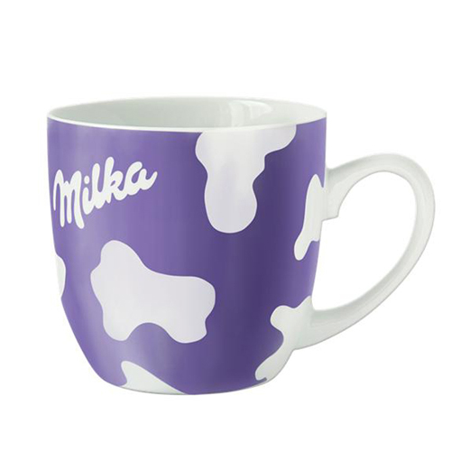 300ml purple decal mug