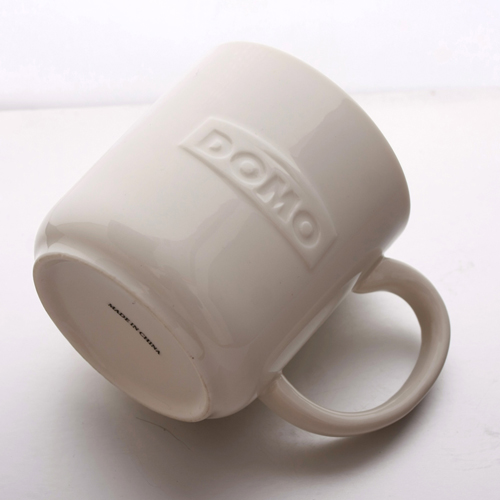 300ml debossed logo mug