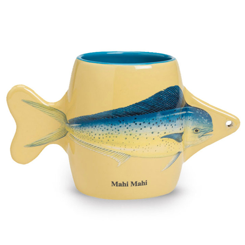400ml fish mug with Mahi Mahi design