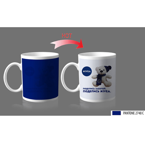 300ml decal color changing mug